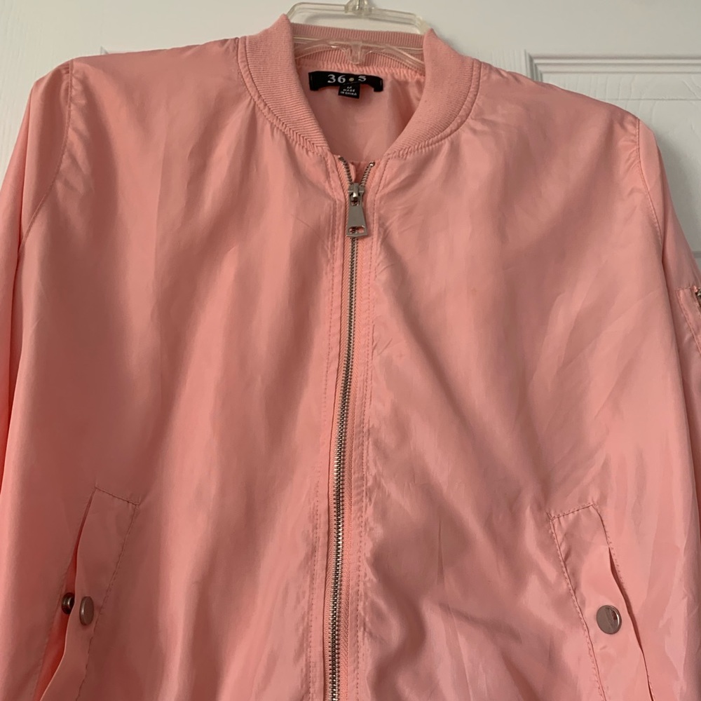 Pink Bomber Jacket - Picture 2 of 2
